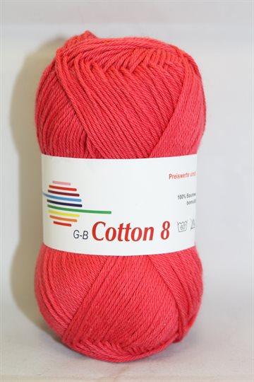 GB Cotton 8/4 - 1030 rød