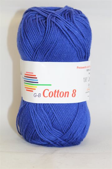 GB Cotton 8/4 - 1220 Kongeblå 