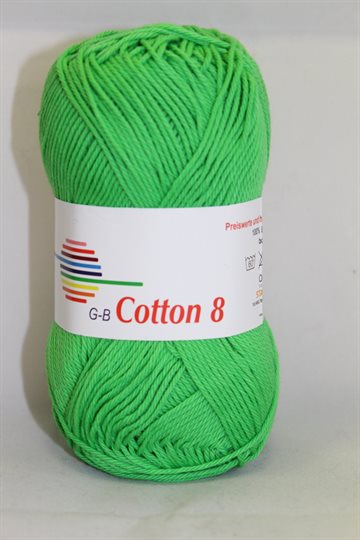 GB Cotton 8/4 - 1449 Neon grøn