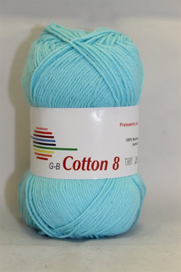 GB Cotton 8/4 - 1460 lys turkis 