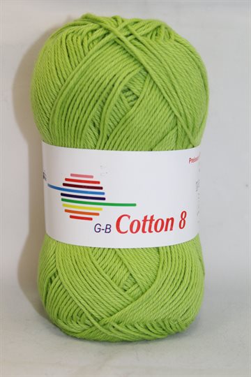 GB Cotton 8/4 - 1423 Limegrøn