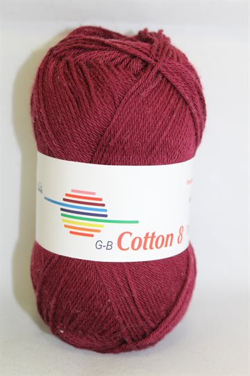 GB Cotton 8/4 1860 Bordeaux 