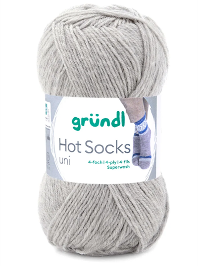 Hot Socks uni fv 02 lysgrå 