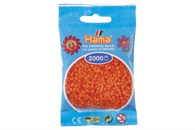 501-04 - HAMA MINI PERLER ORANGE