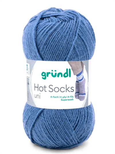 Hot Socks uni fv 11 jeans blå 