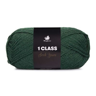 1class strømpegarn fv 20 GRANGRØN