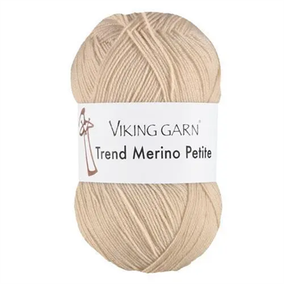 Viking Trend Merino petite 311 lys beige