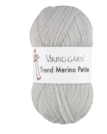 Viking Trend Merino petite 321 lys gråblå 