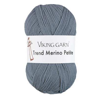 Viking Trend Merino petite 323 gråblå 