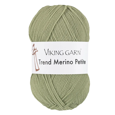 Viking Trend Merino petite 336 lys grøn