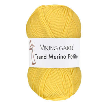 Viking Trend Merino petite 340 gul