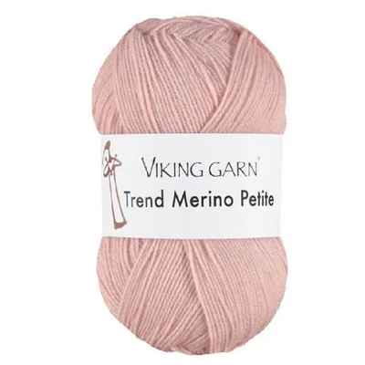 Viking Trend merino petite 362 pudderrosa 