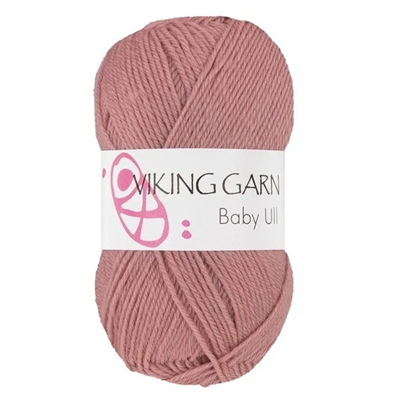 Viking Baby Ull fv 365 gammelrosa