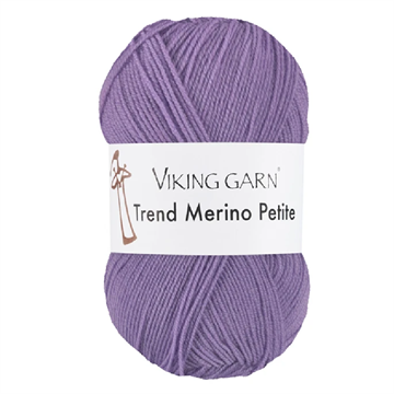 Viking Trend Merino petite 373 lilla