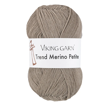 Viking Trend Merino petite 397 beige meleret 