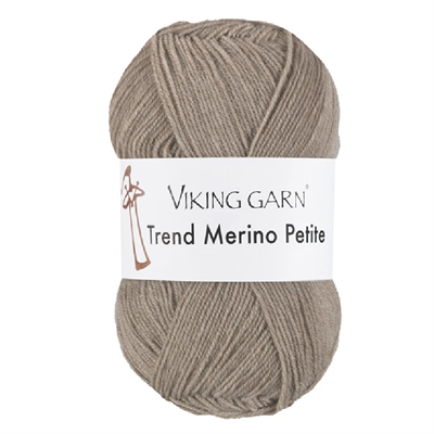 Viking Trend Merino petite 397 beige meleret 