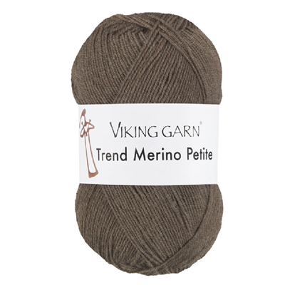 Viking Trend Merino petite 398 brun meleret