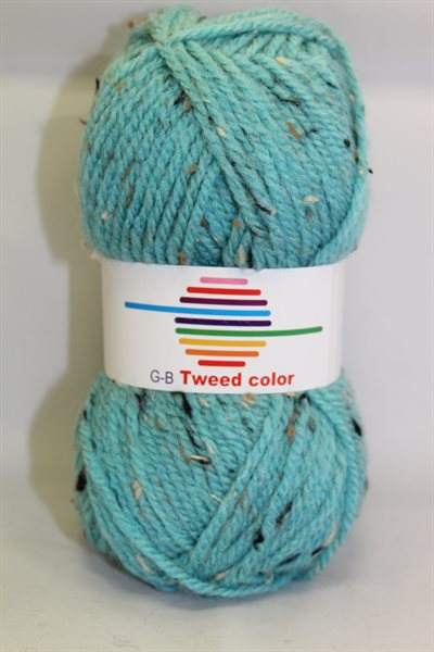 GB Tweed color 058 turkis