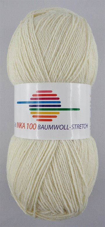 GB Inka100 stretch 127 råhvid