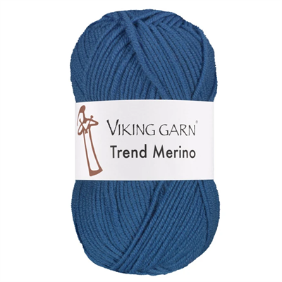 Viking Trend Merino 425 blå 