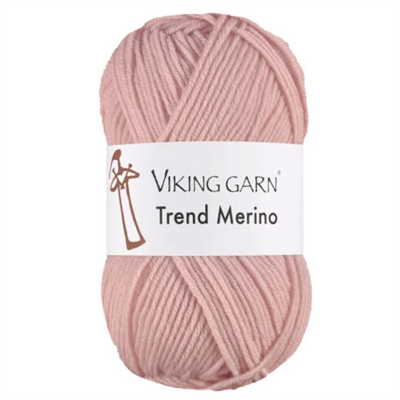 Viking Trend Merino 462 pudderrosa