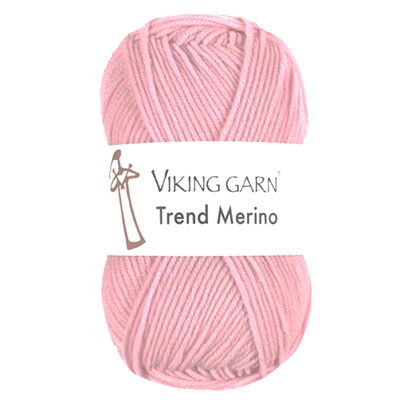 Viking Trend Merino 463 lys rosa