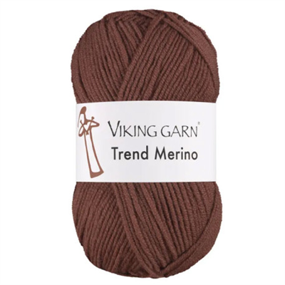 Viking Trend Merino 471 rødbrun