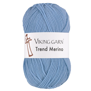 Viking Trend Merino 483 støvet lys blå 