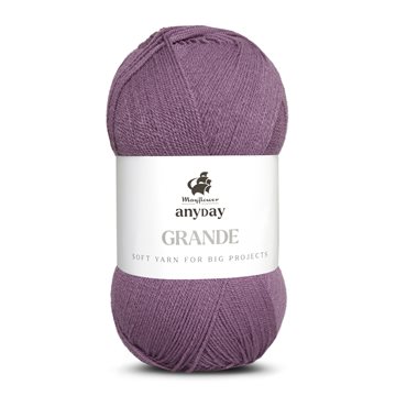 Anyday GRANDE 27 Støvet lilla 