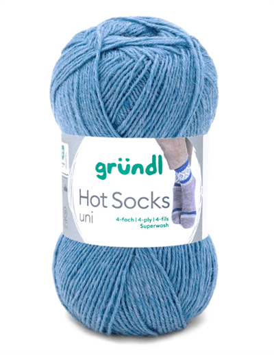 Hot Socks uni fv 56 støvet blå 