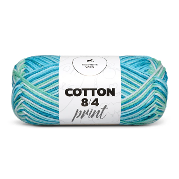 Farmers yarn printet bomuld fv4