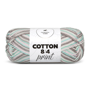 Farmers yarn printet bomuld fv7