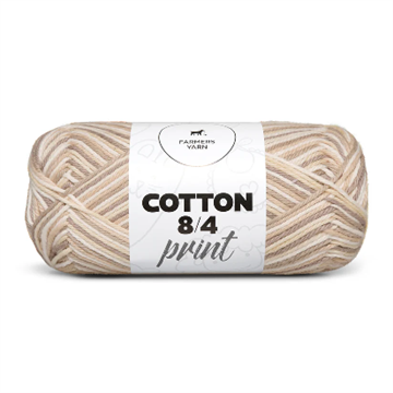 Farmers yarn printet bomuld fv11