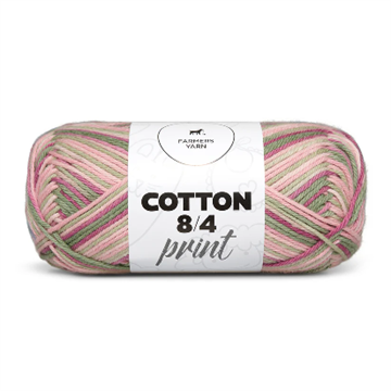 Farmers yarn printet bomuld fv12