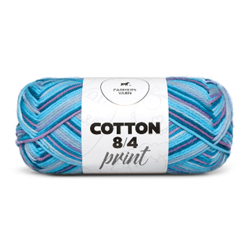 Farmers yarn printet bomuld fv14