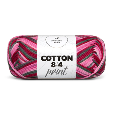 Farmers yarn printet bomuld fv16