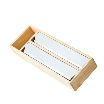 Olsen Home folieskærer dobbelt bambus 