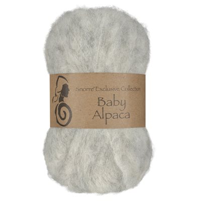 Viking snorre Baby alpaca 312 perlegrå