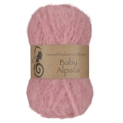 Viking snorre Baby alpaca 374 lys pink