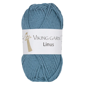 Viking Linus 50 gr fv 127 jeansblå 