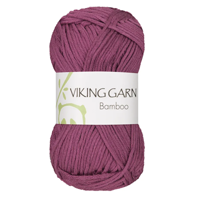 Viking Bamboo 662 mørk rosa 