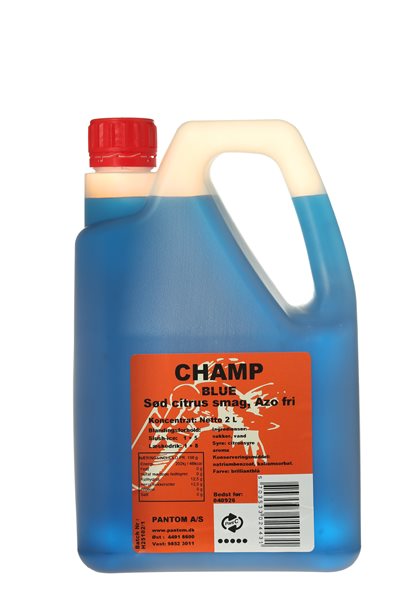 Champ slushice blå 2L