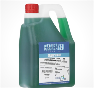 slush ice grøn sport 2L