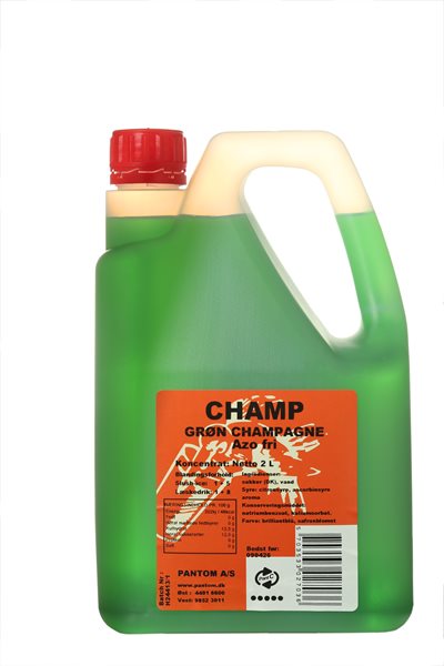 Champ slushice grøn champagne 2L