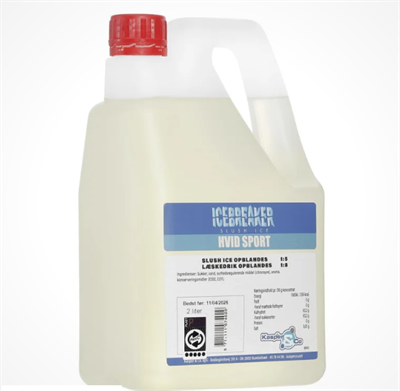 slush ice hvid sport 2L