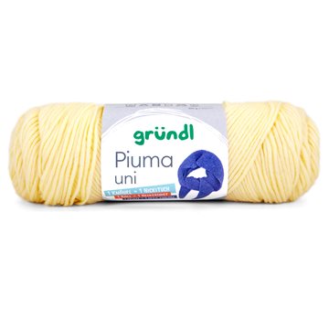 Piuma uni fv. 02 lys gull