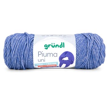 Piuma uni fv. 15 støvet blå