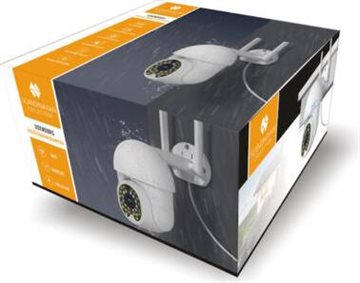 Udendørs overvågningskamera med rotation