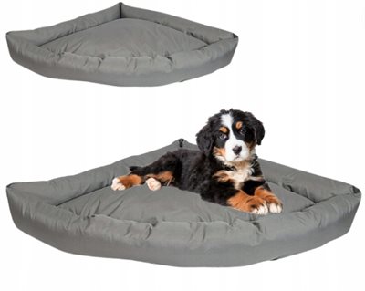 trekantet hundekurv 75x75cm