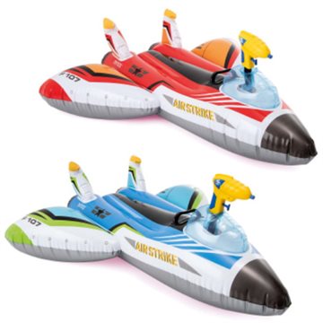  Intex oppusteligt fly med kanon, Intex, 117x117 cm